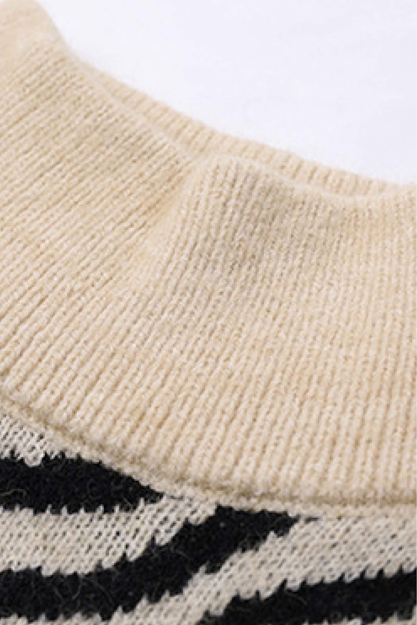 Animal Print Turtleneck Sweater